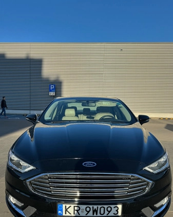 Ford Fusion cena 64000 przebieg: 98995, rok produkcji 2017 z Warszawa małe 379